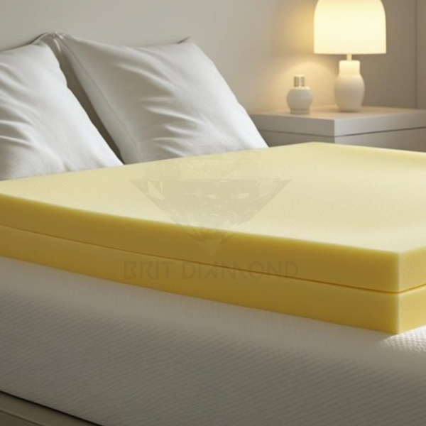 Memory Foam Mattress Topper – Orthopedic Comfort | Available in All UK Sizes & 1", 1.5", 2