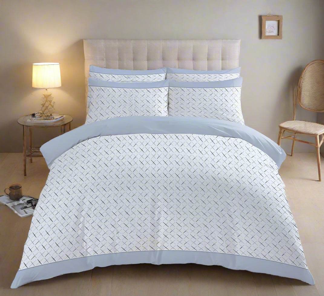 Teddy Fleece Zip Duvet Cover Set – Warm Winter Bedding – Thermal Quilt Cover in Solid Colours - BRIT DIAMOND