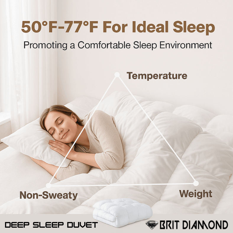 Premium Hotel Quality Duvet Deep Sleep Quilt | 4.5, 10.5, 13.5, 15 Tog | All UK Sizes - BRIT DIAMOND