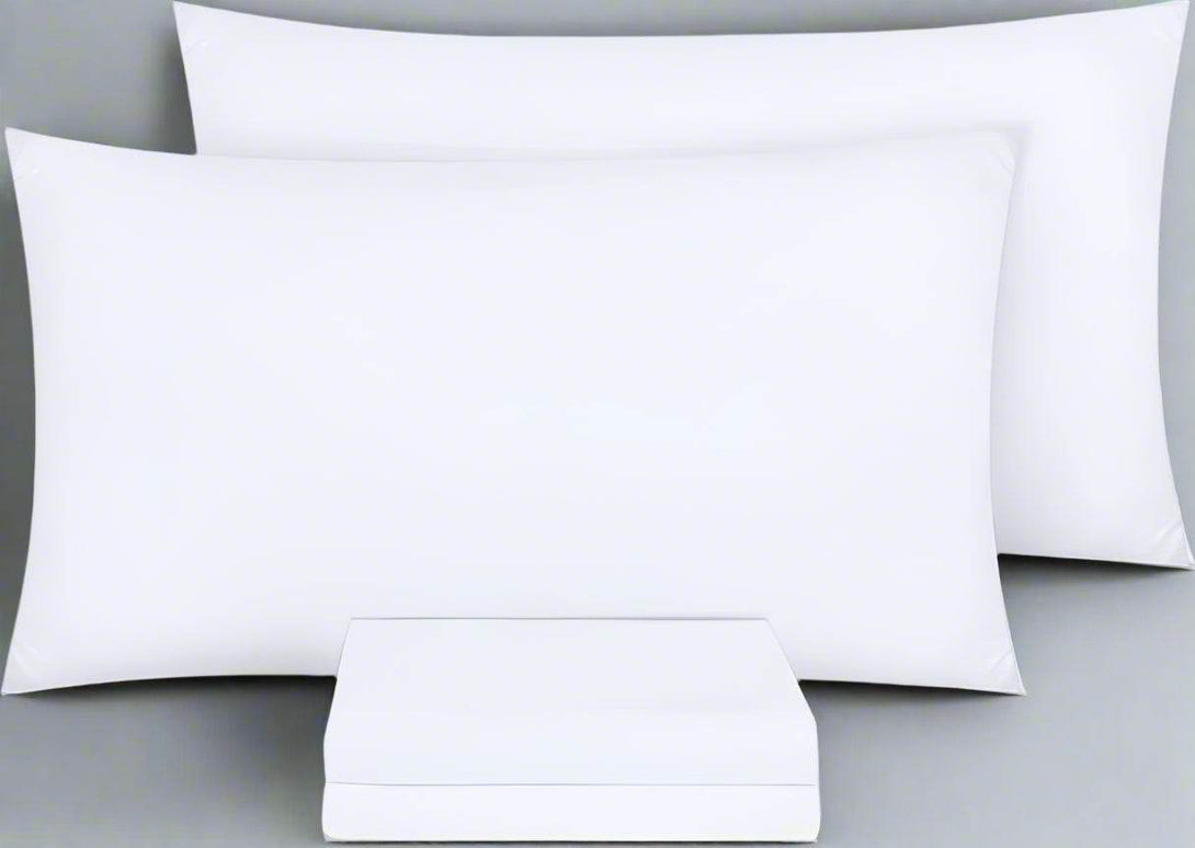 Pillow Protectors – Quilted, Oxford, Housewife & Stripe with Zipper | Breathable, Waterproof & Hypoallergenic Covers - BRIT DIAMOND