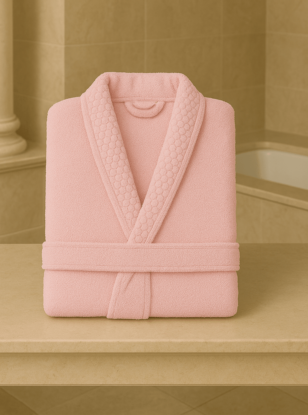 Kimono V-Neck Bathrobe | Lightweight V-Neck Spa Robe in Multiple Colors - BRIT DIAMOND